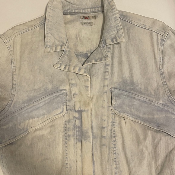 Faherty Blythe Jumpsuit - light indigo wash - Picture 6 of 11